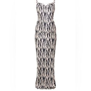 Prettylittlething maxi zebra print